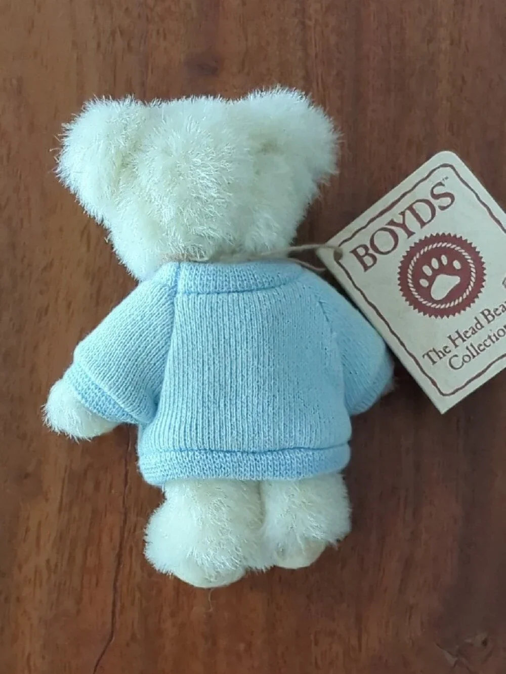 Boyds Bears Mini Bear with Light Blue 'Friends Forever' Sweater